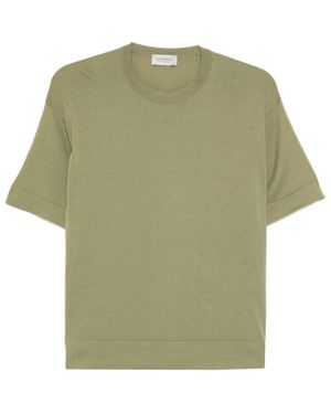 John Smedley Round-Neck Knitwear - Vert