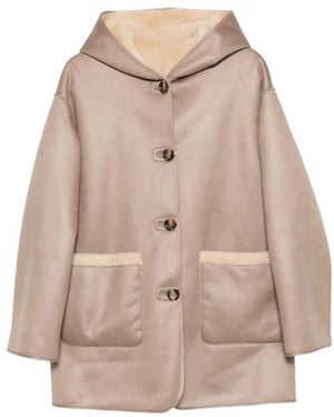 Pennyblack Faux Fur & Shearling Jackets - Neutro