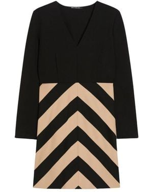 Pennyblack Kurzes Kleid Mit Viskosemischung - Schwarz