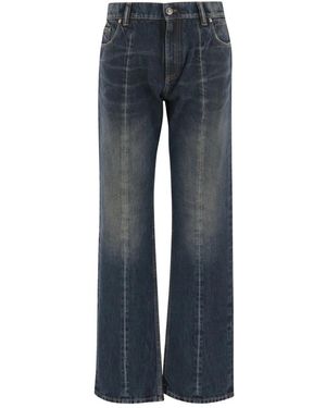 Versace Jeans ,Blauw ,Katoen Straight Jeans