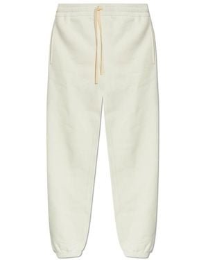 Jil Sander Sweatpants - White