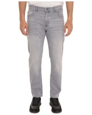 HUGO Re-Maine 5 Pocket Denim Jeans - Grijs