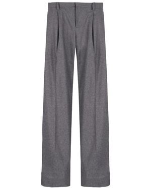Laneus Flanel Pants - Grau