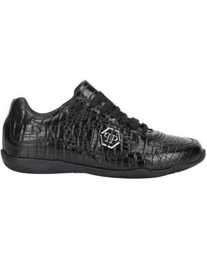 Philipp Plein Low-Top Sneakers - Schwarz