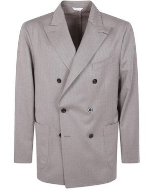 Boglioli Zweireihiger Blazer - Grau
