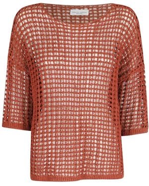Roberto Collina Round-Neck Knitwear - Rojo