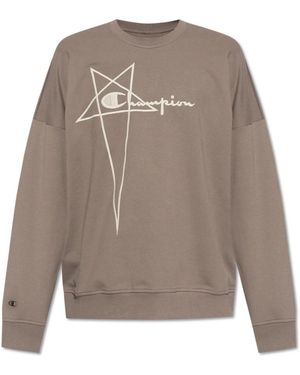 Rick Owens Sweatshirts - Grey