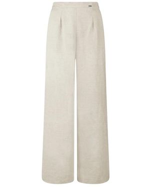 Bomboogie Wide Trousers - Blanco