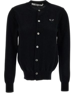 COMME DES GARÇONS PLAY Cardigans - Bleu