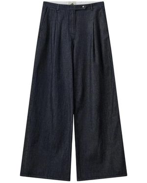 THE GARMENT Wide Trousers - Blue