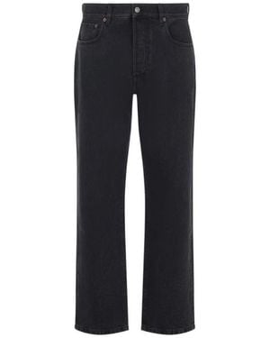 Valentino Rechte Denim Jeans - Zwart
