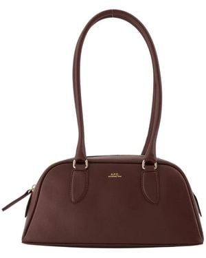 A.P.C. Shoulder Bags - Marrone