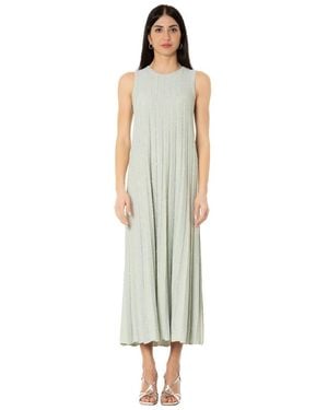 D.exterior Kleedjes ,Groen ,Polyester Mouwloze Midi Jurk
