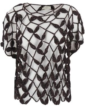 Antonelli Round-Neck Knitwear - Negro