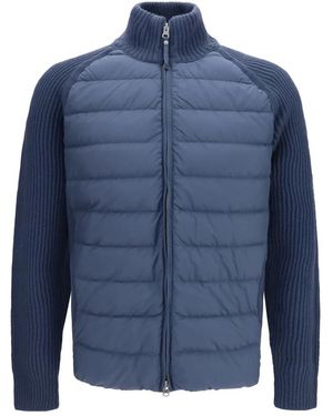 Parajumpers Olmo Hybrid Cardigan - Blau