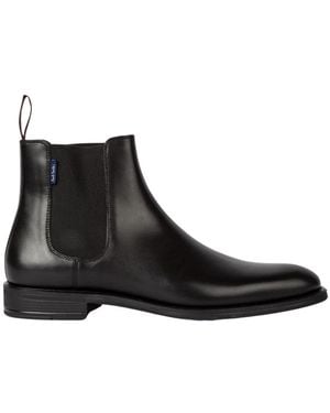 Paul Smith Cedric Leather Boots - Black