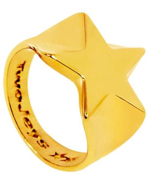 Twojeys Shooting Star Ring - Gelb