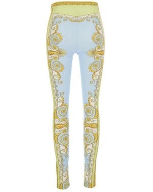 Versace Leggings - Azul