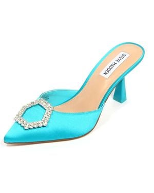 Steve Madden Heeled Mules - Blue