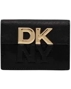 DKNY Accessoires ,Zwart ,Leer Kaarthouder