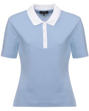 Fay Polo Shirts - Blue