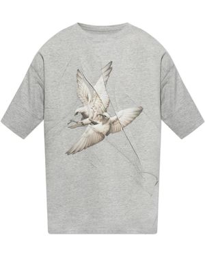 Maison Margiela Bedruikt T-Shirt - Grijs