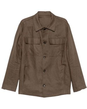 Michael Coal Casual Shirts - Marron
