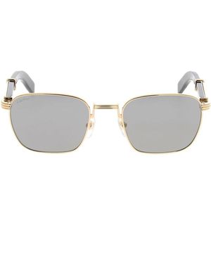 Cartier Accessoires ,Geel ,Zonnebril - Grijs
