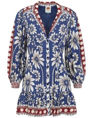 FARM Rio Short Dresses - Blue