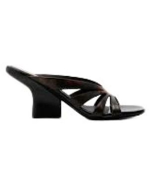Dries Van Noten Heeled Mules - Black