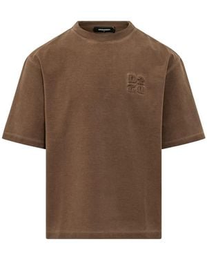 DSquared² T-Shirts - Brown