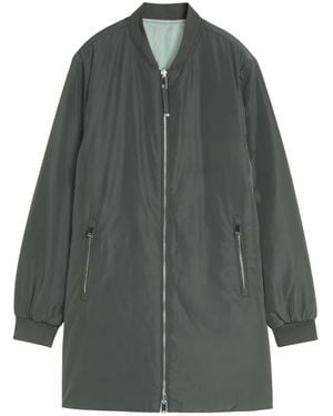 Tom Tailor 2-In-1 Wendejacke Mit Bomberkragen - Grau