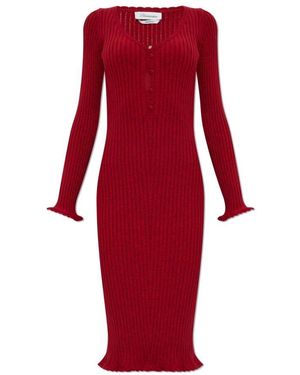 Blumarine Gestreiftes kleid - Rot
