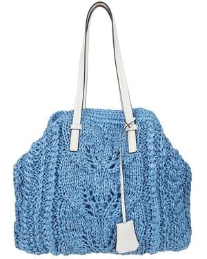 Ermanno Scervino Tote Bags - Blue