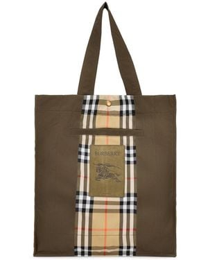 Burberry Tote Bags - Natur