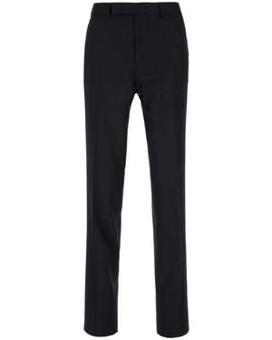 ZEGNA Slim-Fit Trousers - Black