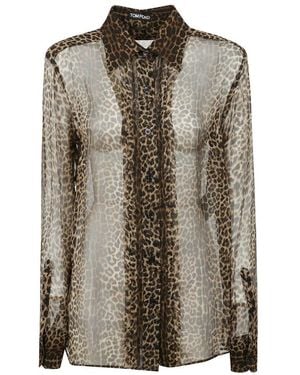 Tom Ford Shirts - Brown