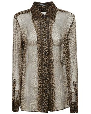 Tom Ford Shirts - Brown