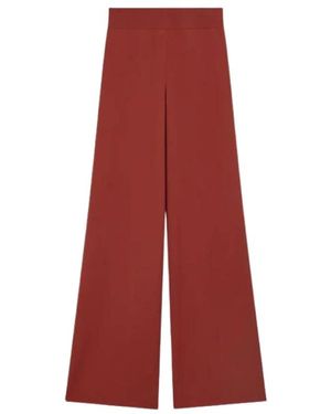 JOSEPH Wide Trousers - Rosso
