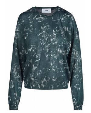 SOLOTRE Round-Neck Knitwear - Blu