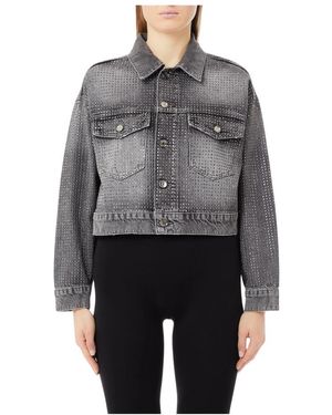 Liu Jo Denim Jackets - Grey