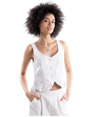 H2O Ärmellose Weste - Weiß