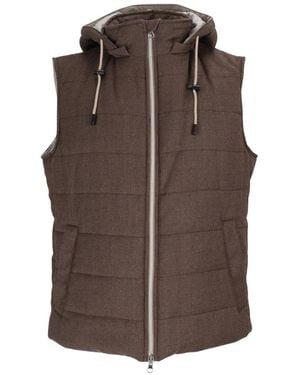 Lubiam Vests - Marrón