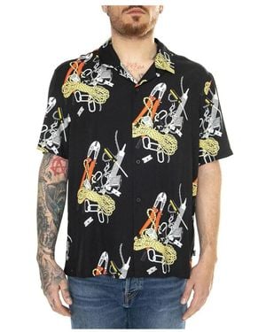 Huf Short Sleeve Shirts - Nero