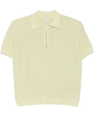 Jil Sander Tops ,Geel ,Poloshirt