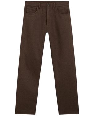 Prada Rechte Broek - Bruin