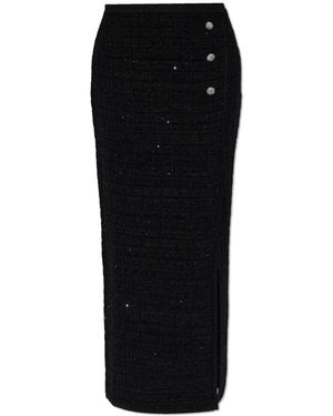 Alessandra Rich Midi Skirts - Negro