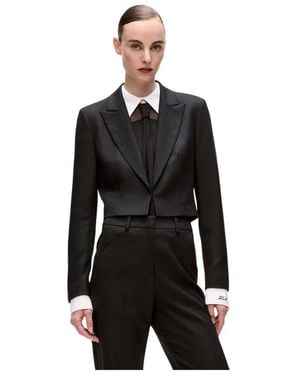 KARL LAGERFELD Blazers - Negro