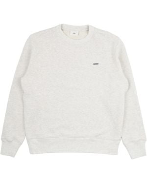 Autry Round-Neck Knitwear - White