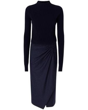 Pinko Midi Jurk - Blauw